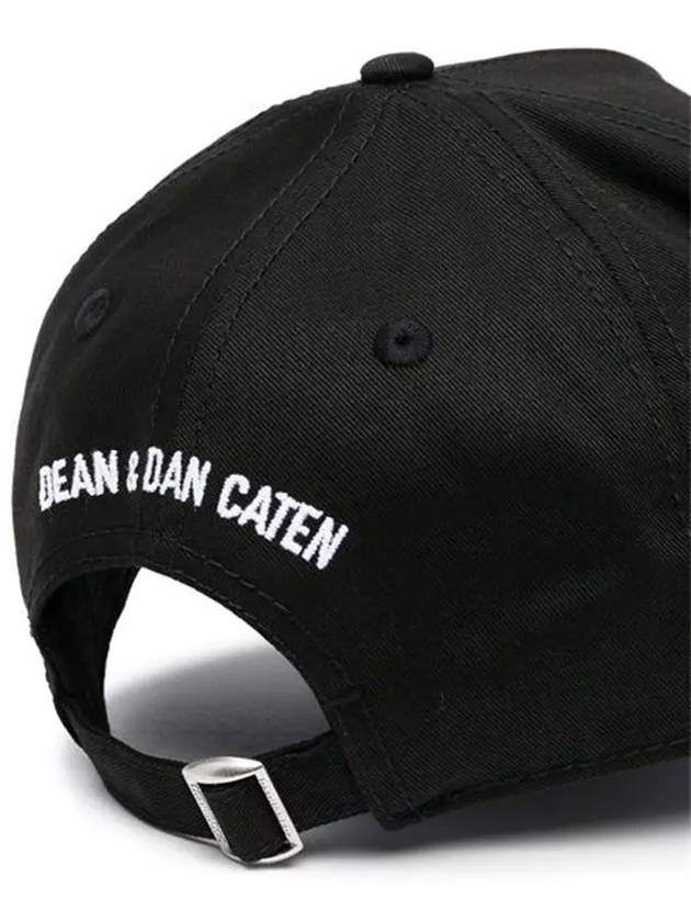 icon logo ball cap black - DSQUARED2 - BALAAN 3