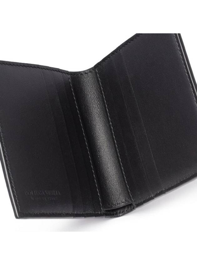 Slim Folder Half Wallet Black - BOTTEGA VENETA - BALAAN 6