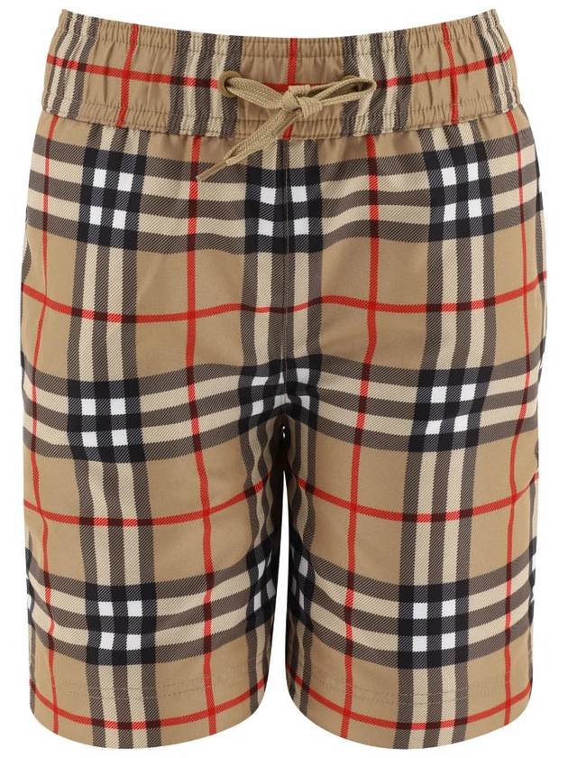 Kids Vintage Check Shorts Beige - BURBERRY - BALAAN 2