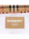 Kids Collar Check Polo Dress White - BURBERRY - BALAAN 6