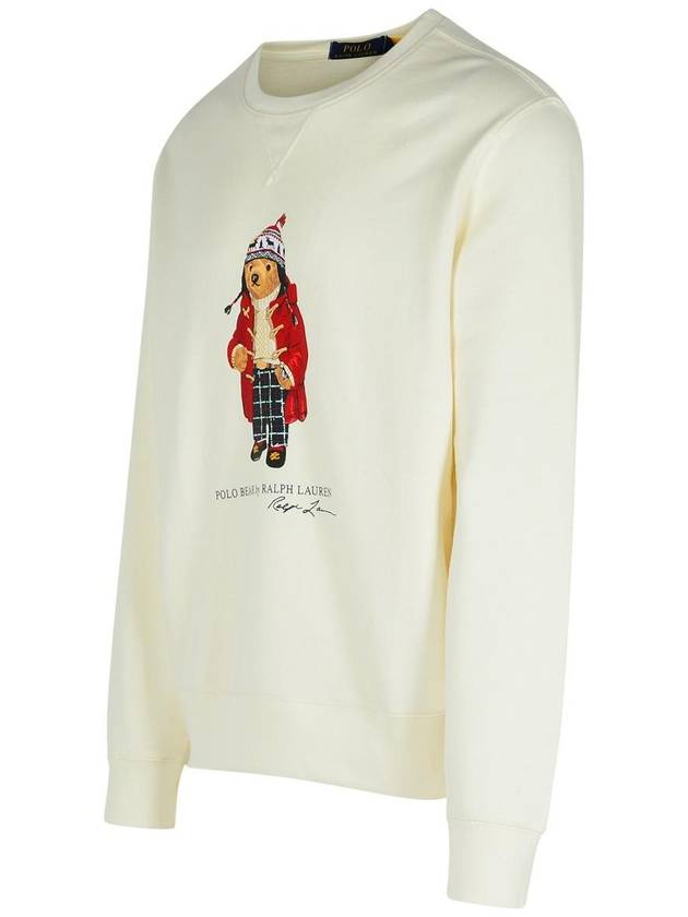 Polo Ralph Lauren White Cotton Sweatshirt - POLO RALPH LAUREN - BALAAN 2