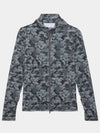 Icon Camo Print Full Hoodie Jacket Charcoal Heather Grey - G/FORE - BALAAN 2