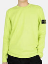 Wappen Patch Crew Neck Knit Top Green - STONE ISLAND - BALAAN 3