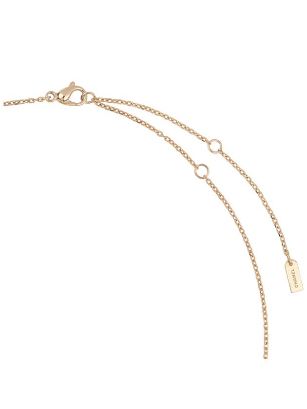 Extre de No 5 Necklace 18K Beige Gold Diamond - CHANEL - BALAAN 6