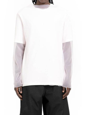 Long Sleeve T-Shirt J22FV0111JTN325 668 PINK - JIL SANDER - BALAAN 1