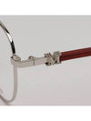 Glasses Frame MM5039D 016 Men Women Round Silver Frame - MAX MARA - BALAAN 5