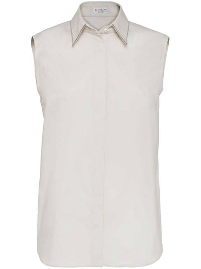 Plain Sleeveless Shirt M0091MA616C9443 - BRUNELLO CUCINELLI - BALAAN 2