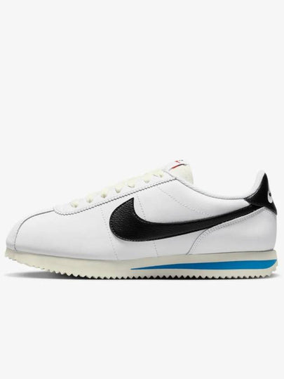 Cortez Low Top Sneakers White Black - NIKE - BALAAN 2