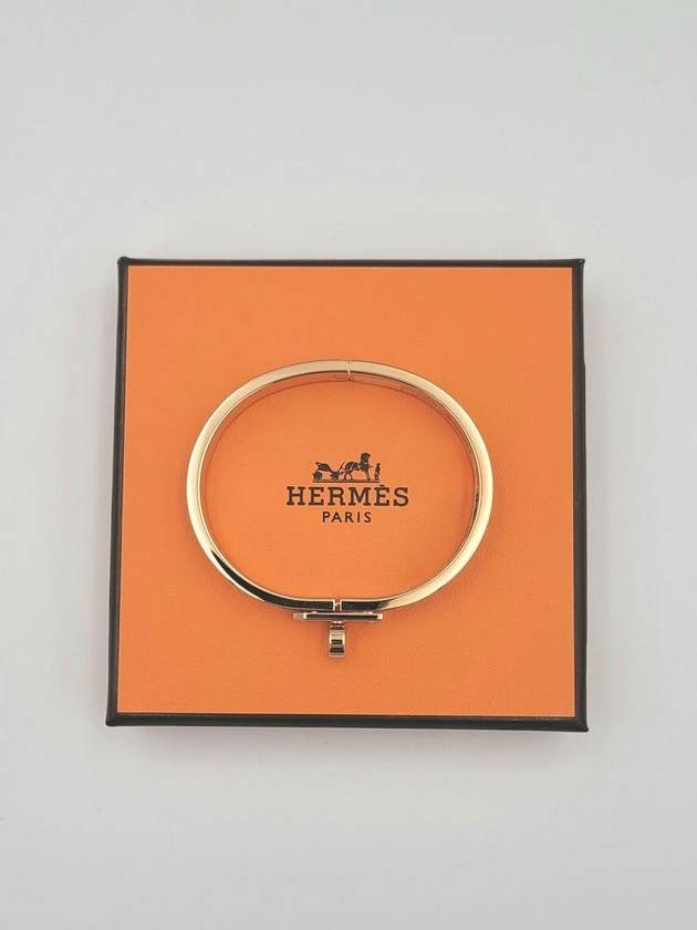 Mini Clic Kelly Bracelet Rose Gold - HERMES - BALAAN 6