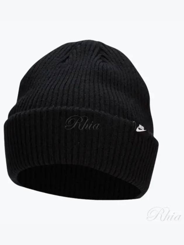 Terra Futura Beanie Black - NIKE - BALAAN 2