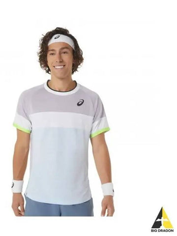 Men s Match SS Top 2041A244501 Short Sleeve Round T Shirt - ASICS - BALAAN 1