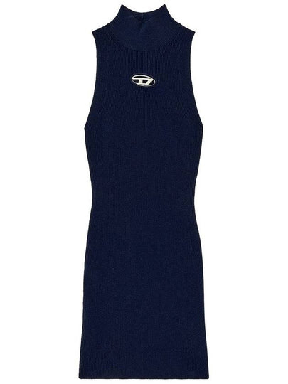 M Onrvax Short Dress Navy - DIESEL - BALAAN 2