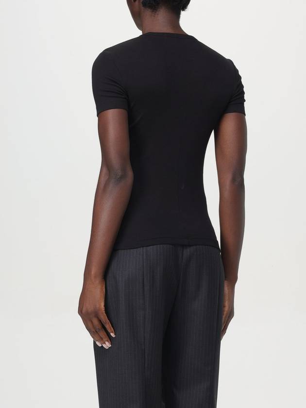 Shrunken Short Sleeve T-Shirt Black - HELMUT LANG - BALAAN 3