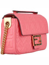 Baguette Medium Nappa Leather Chain Shoulder Bag Pink - FENDI - BALAAN 6