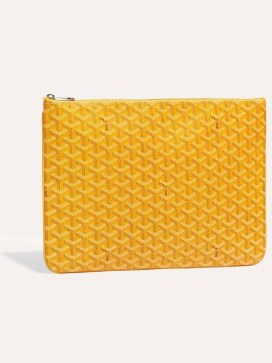 Senna MGM clutch bag yellow - GOYARD - BALAAN 2