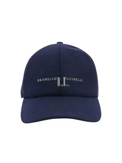 Embroid Logo Ball Cap Navy - BRUNELLO CUCINELLI - BALAAN 2