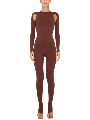 Andreādamo Full Jumpsuit With Cut-Out Details - ANDREADAMO - BALAAN 1