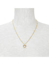 Gancini Crystals Necklace Gold - SALVATORE FERRAGAMO - BALAAN 2