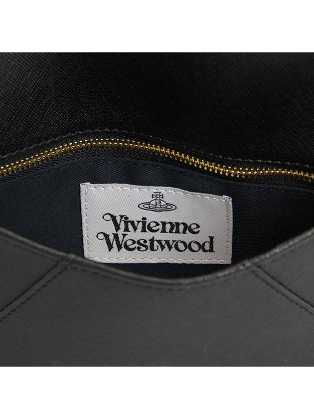 Envelope Clutch Black - VIVIENNE WESTWOOD - BALAAN 9