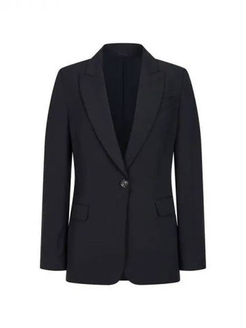 Women s One Button Peaked Lapel Jacket Black 270040 - BRUNELLO CUCINELLI - BALAAN 1