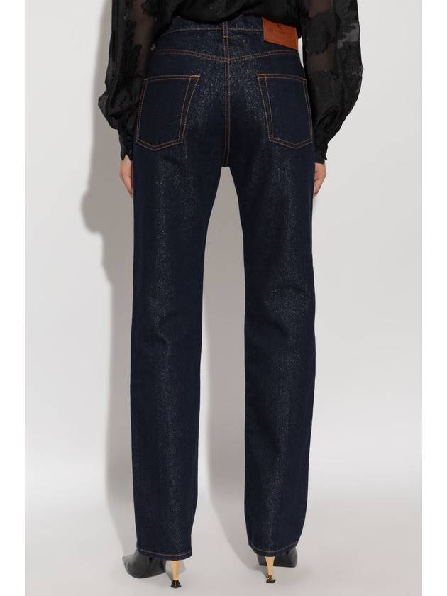 Etro Straight-leg Jeans, Women's, Navy Blue - ETRO - BALAAN 4