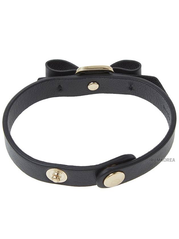 Vara Bow Bracelet Black - SALVATORE FERRAGAMO - BALAAN 4