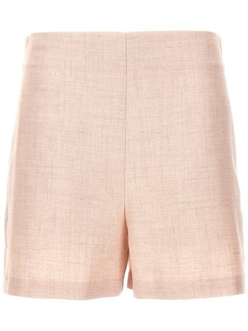 Philosophy Di Lorenzo Serafini Linen Blend Shorts - PHILOSOPHY DI LORENZO SERAFINI - BALAAN 1