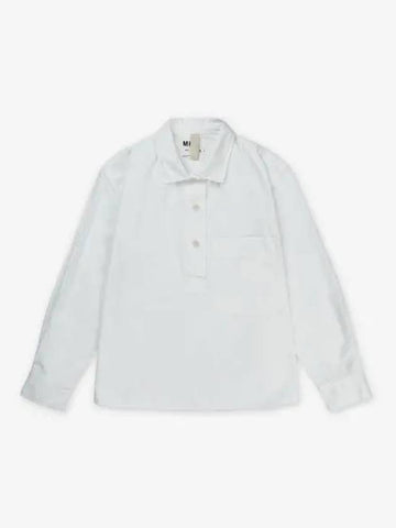 MHL big pocket swing shirt OFFWHITE off white WHSH0509A24LBUWHI - MARGARET HOWELL - BALAAN 1