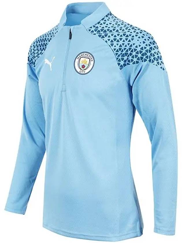 Long sleeve T shirt Manchester City training 1 4 Zip up top 772858 15 - PUMA - BALAAN 2