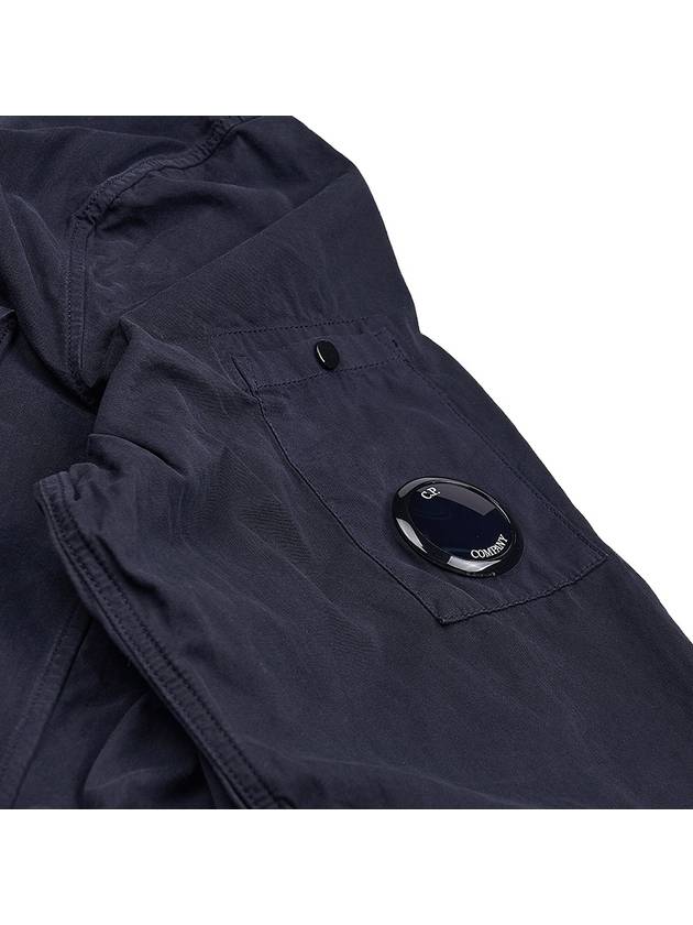 Lens Waffen Pocket Long Sleeve Shirt Navy - CP COMPANY - BALAAN 9