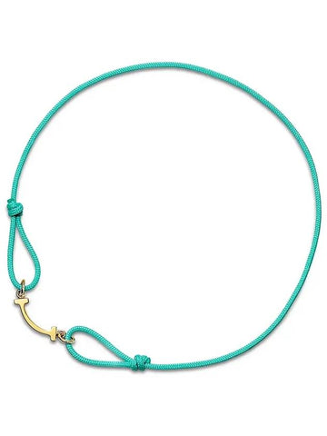 Smile Bracelet Yellow Gold Tiffany Blue Cable 7500 RT - TIFFANY & CO. - BALAAN 1