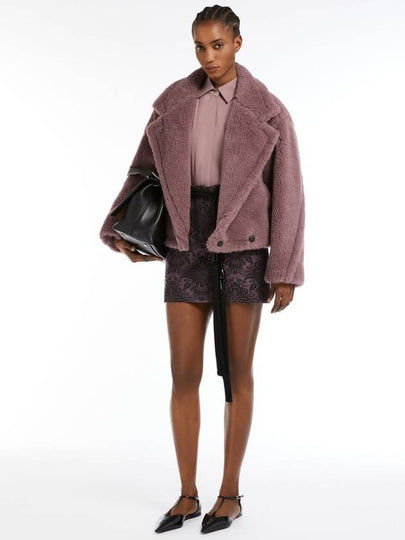 Max Mara Coats Purple - MAX MARA - BALAAN 2