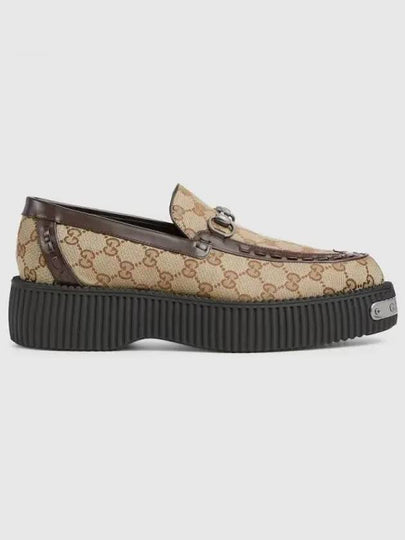 Horsebit GG Creeper Loafer Beige - GUCCI - BALAAN 2