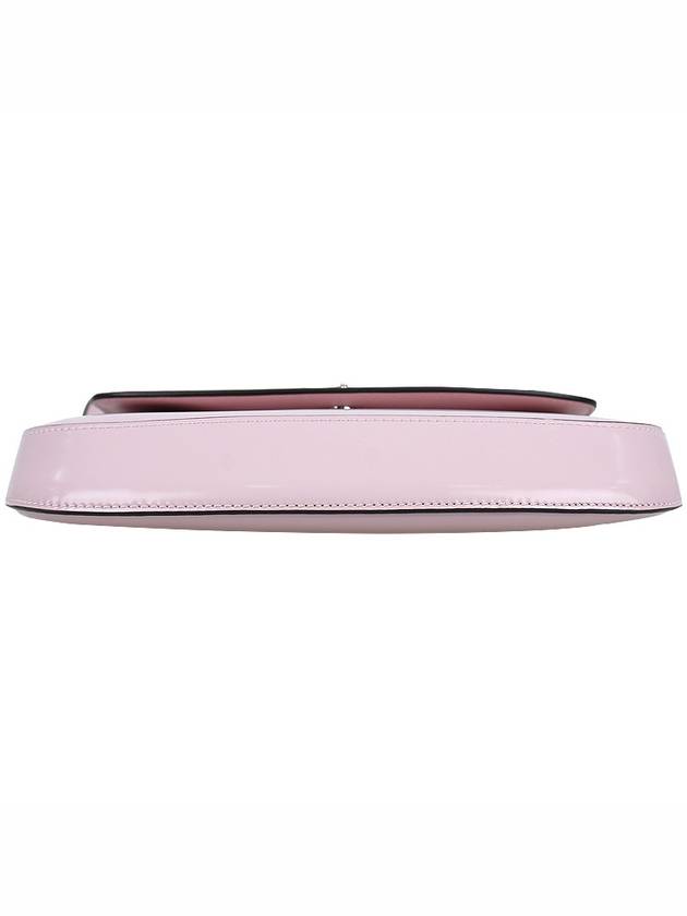 Cleo Brushed Flap Shoulder Bag Pink - PRADA - BALAAN 6