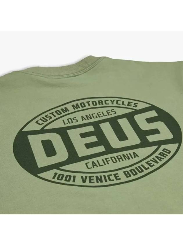 Deus Men s Stranger Short Sleeve T Shirt DMP241311A OGR - DEUS EX MACHINA - BALAAN 4