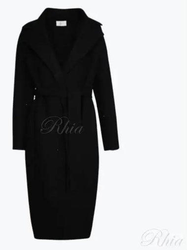 Wool blend trench coat 5210 W1911 BLK - THE ROW - BALAAN 1