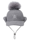 Official Melton Fox Earring Knit Cap MG - ANEWGOLF - BALAAN 4