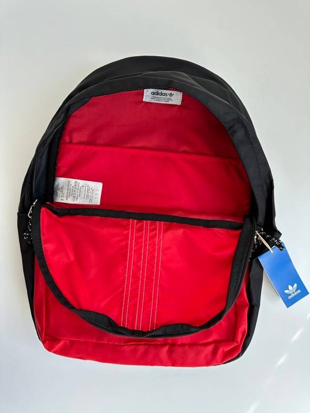 Adicolor Backpack IS4561 Black Red - ADIDAS - BALAAN 5