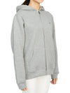 Women s Logo Hooded Zip Up Jacket Gray - POLO RALPH LAUREN - BALAAN 5