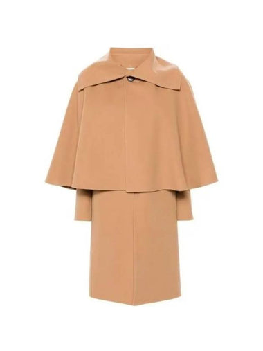 Chloe Wool Cashmere Cape Coat CH24AMA10071 275 - CHLOE - BALAAN 1