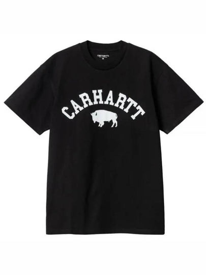 Locker Short Sleeve T Shirt Black - CARHARTT WIP - BALAAN 2