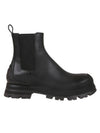 Wander Round-Toe Chelsea Boots Black - ALEXANDER MCQUEEN - BALAAN 1