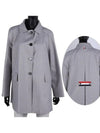 24SS Women's Check Coat FOC834A F0495 035 - THOM BROWNE - BALAAN 2