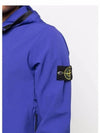 Wappen Patch Soft Shell Hooded Jacket Blue - STONE ISLAND - BALAAN 7