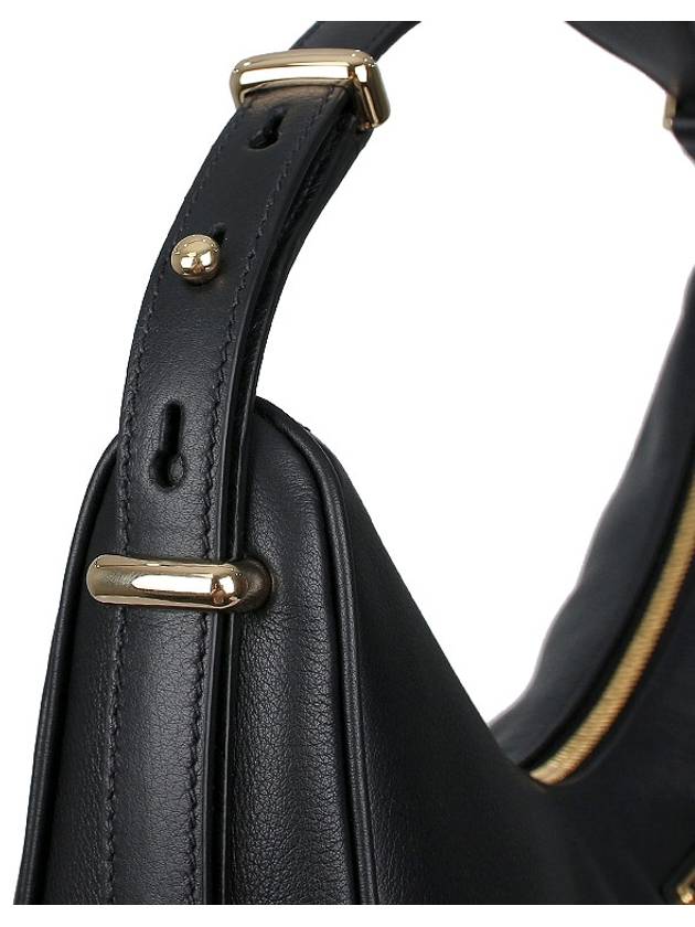 Large Leather Shoulder Bag Black - PRADA - BALAAN 8