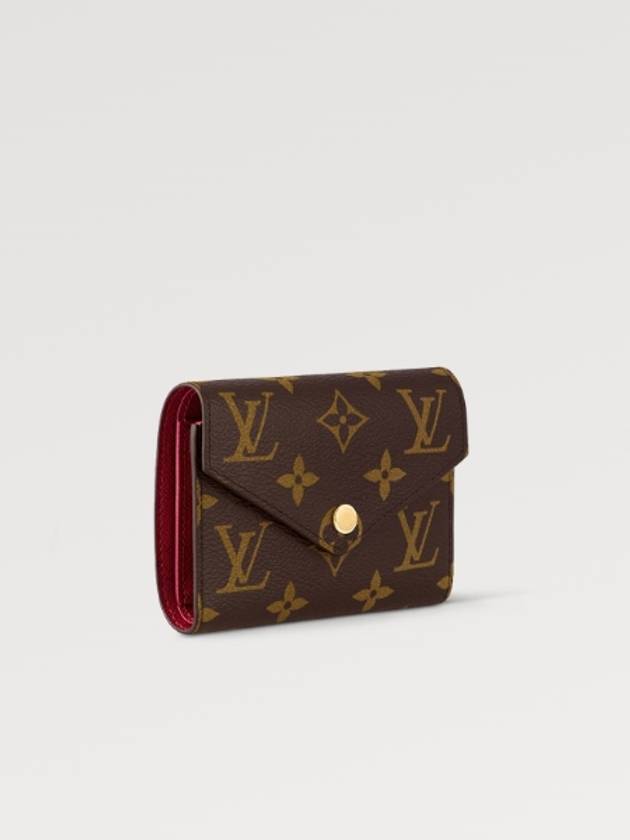 Victorine Monogram Half Wallet Fuchsia - LOUIS VUITTON - BALAAN 7