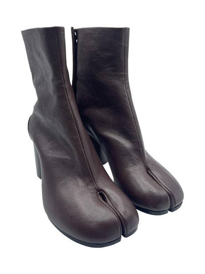 Maison Margiela Brown Tabi Boots Shoes - MAISON MARGIELA - BALAAN 2