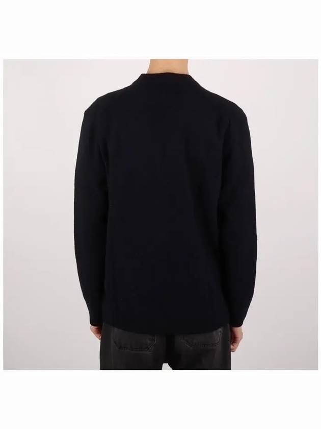 Cardigan NM00506KT1006 P480 NAVY - MAISON KITSUNE - BALAAN 5