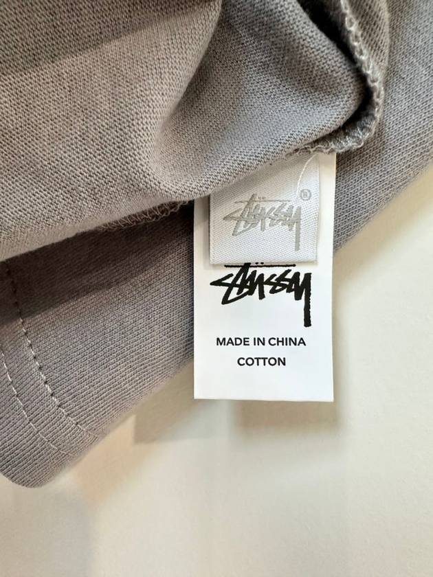 Solid Graffiti C Short Sleeve T-Shirt Grey - STUSSY - BALAAN 10