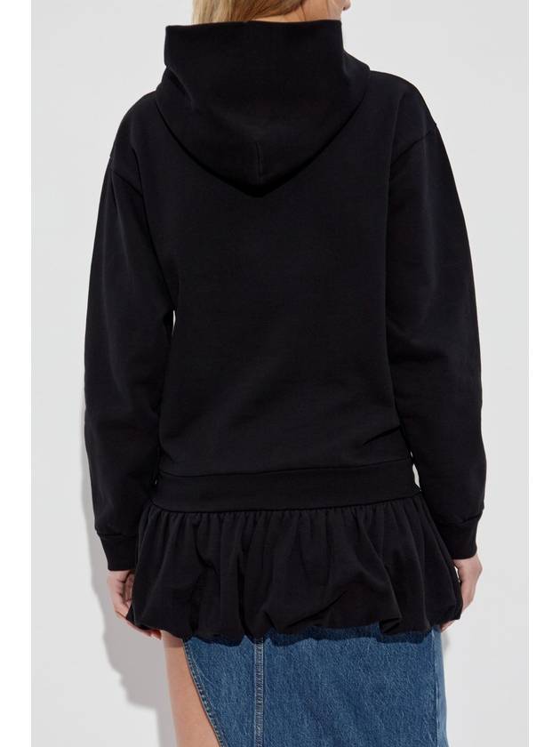 Coperni Cotton Hoodie, Women's, Black - COPERNI - BALAAN 4